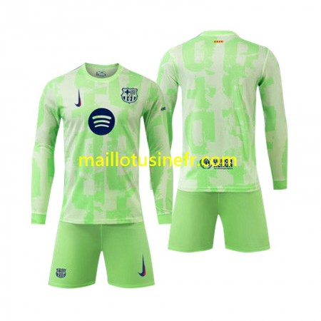 Maillot de Foot FC Barcelone Troisième 2024-25 Manches Longues Maillot de Foot FC Barcelone Troisième 2024-25 Manches Longues